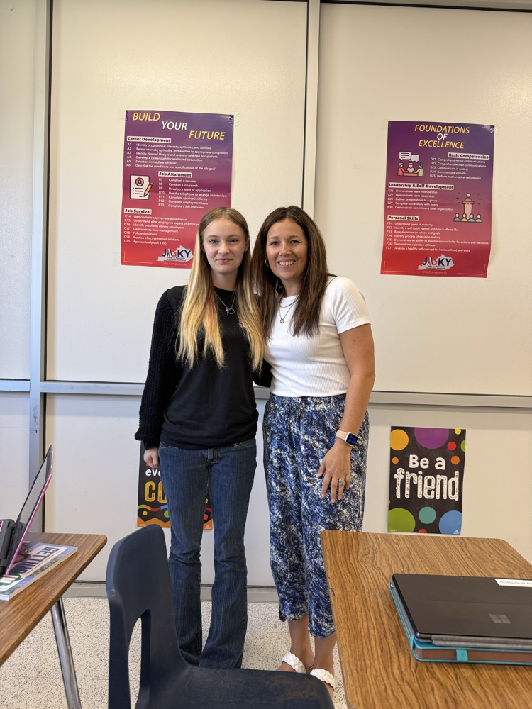 Student and principal