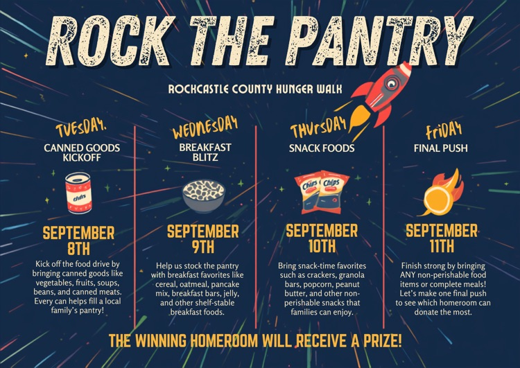 Food drive flyer