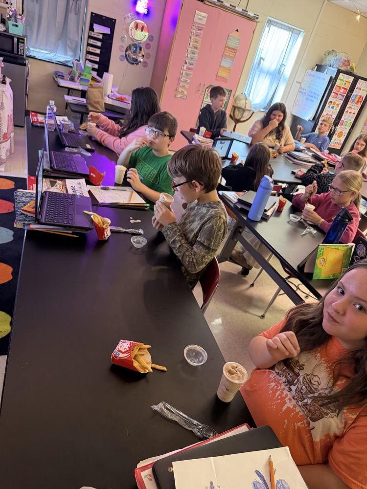 Fries and Frosties for Perfect Attendance! 