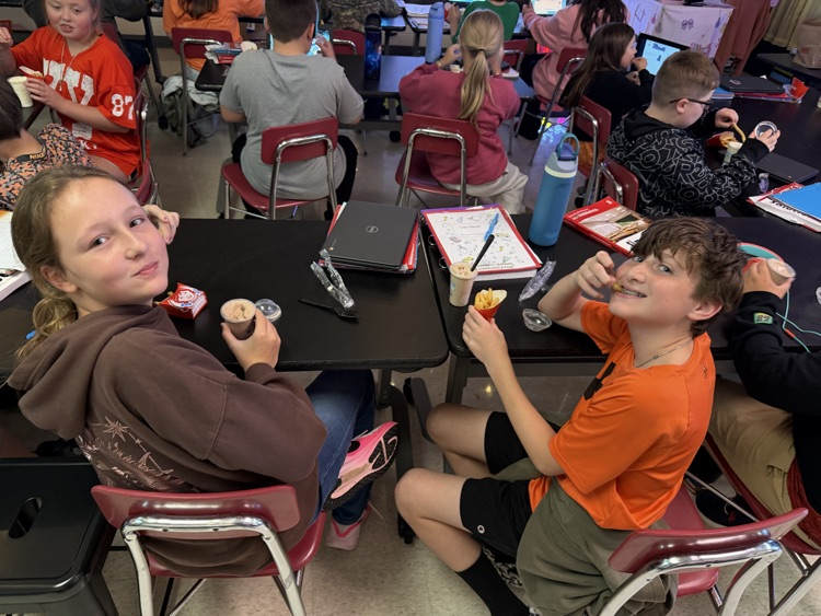 Fries and Frosties for Perfect Attendance! 