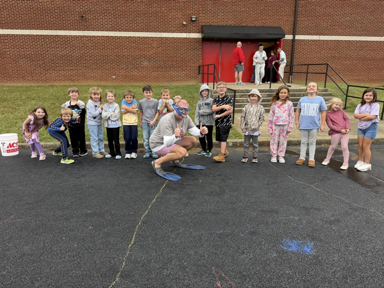 water balloons at Mr. Brown 