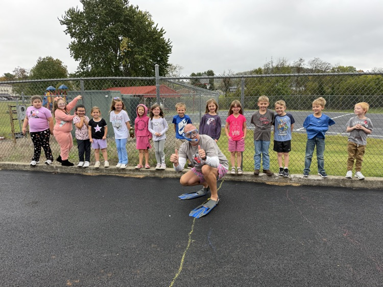 water balloons at Mr. Brown 