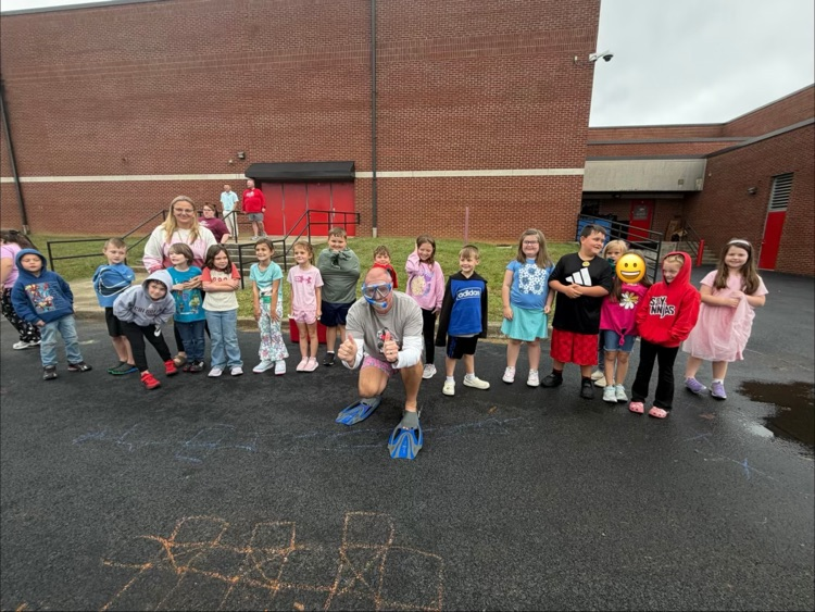 water balloons at Mr. Brown 