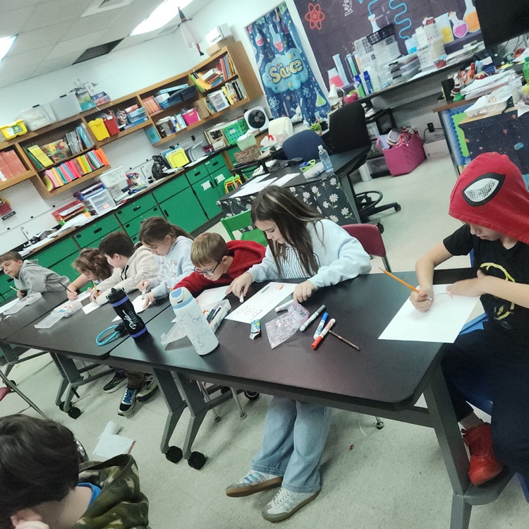Learning is all connected in Mrs. Martin’s and Mrs. Tabitha’s fourth grade classes!