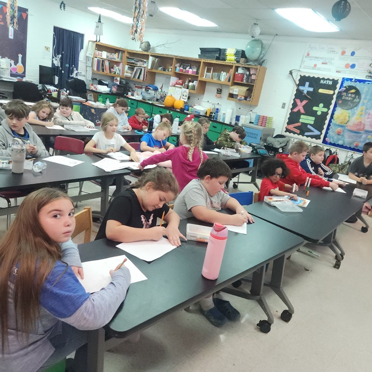 Learning is all connected in Mrs. Martin’s and Mrs. Tabitha’s fourth grade classes!
