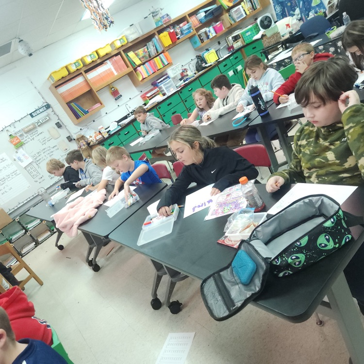 Learning is all connected in Mrs. Martin’s and Mrs. Tabitha’s fourth grade classes!
