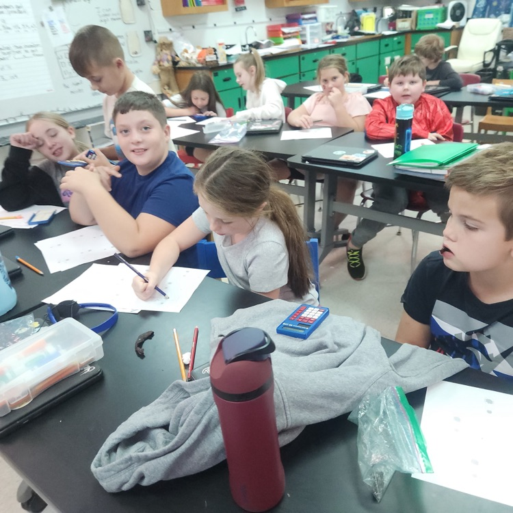 Learning is all connected in Mrs. Martin’s and Mrs. Tabitha’s fourth grade classes!