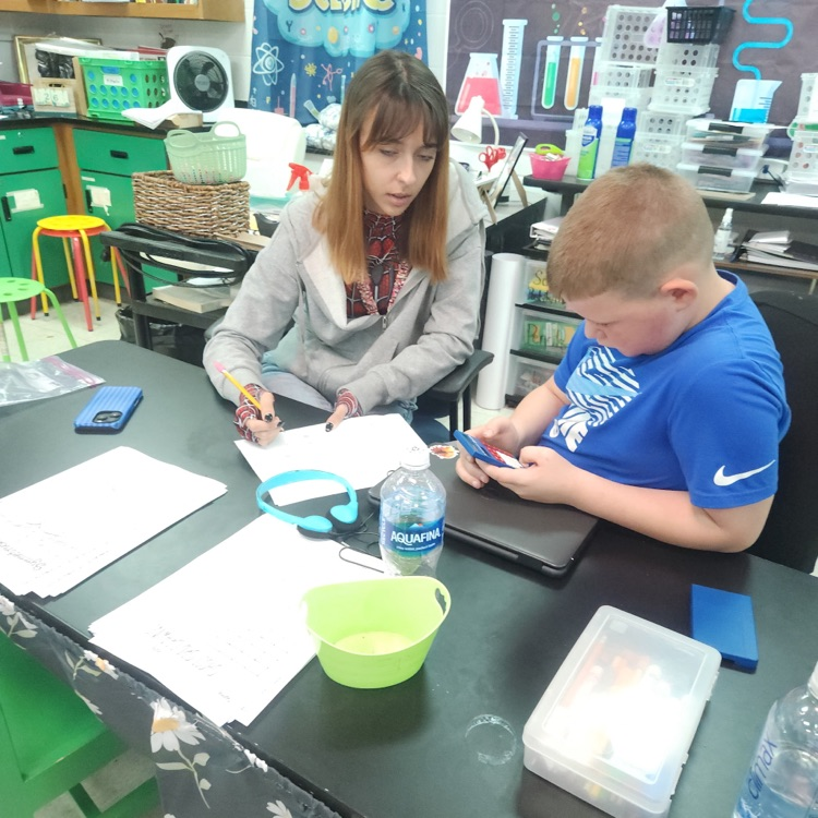 Learning is all connected in Mrs. Martin’s and Mrs. Tabitha’s fourth grade classes!