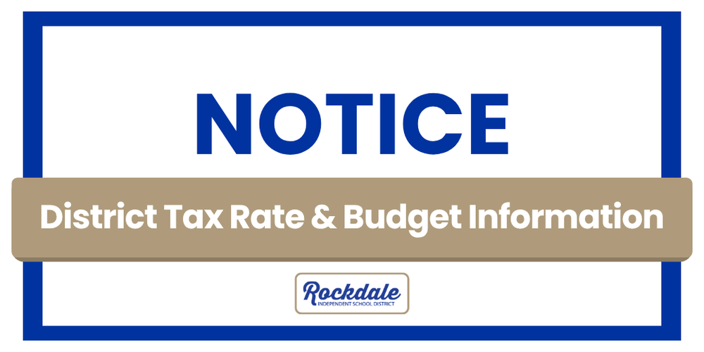 District Tax Rate & Budget Information