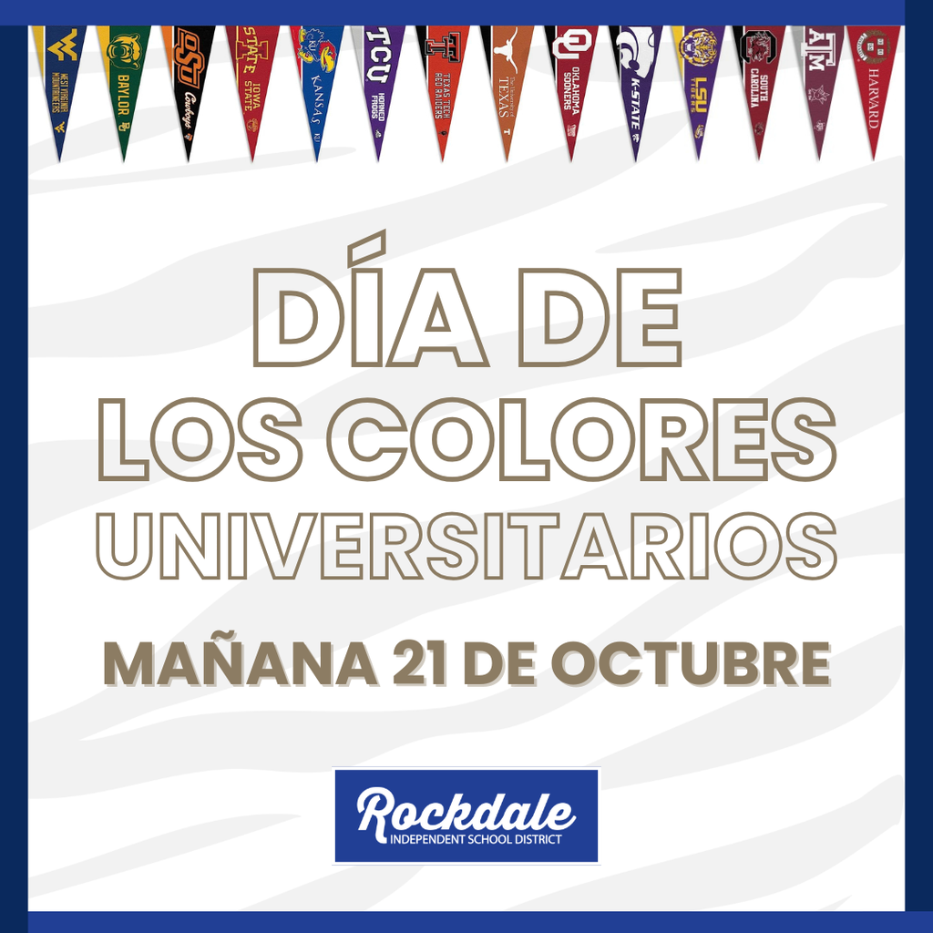 College Colors Day October 21, 2026 (Spanish)