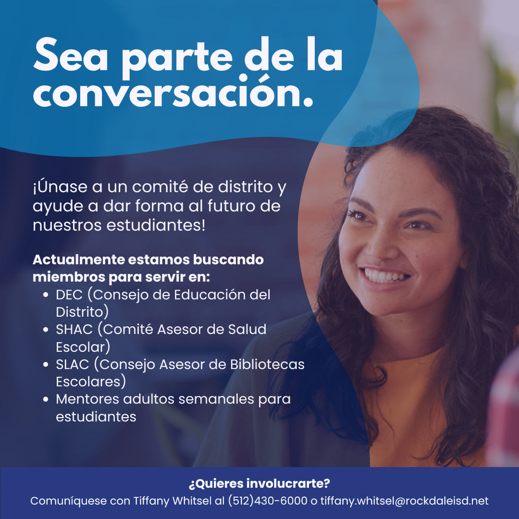 District Committee Recruitment (Spanish)