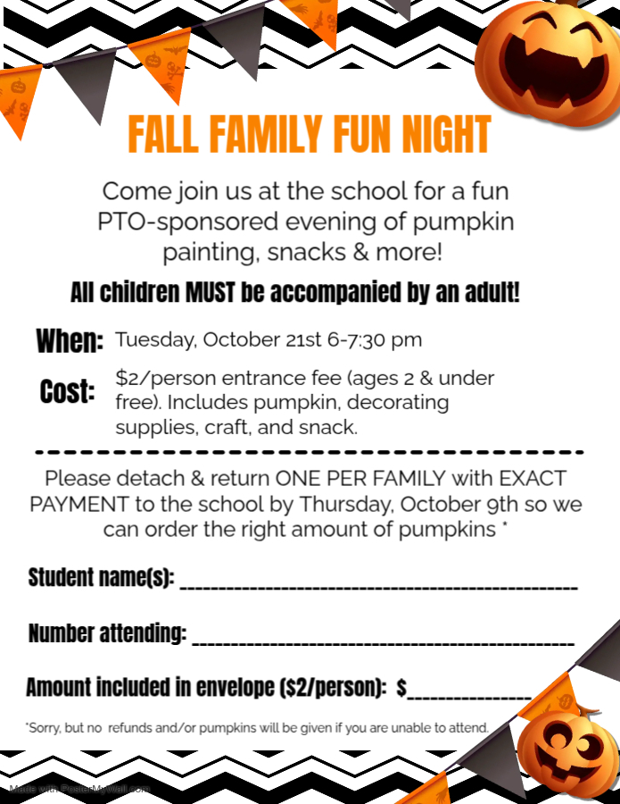 PTO Fall Night 2025