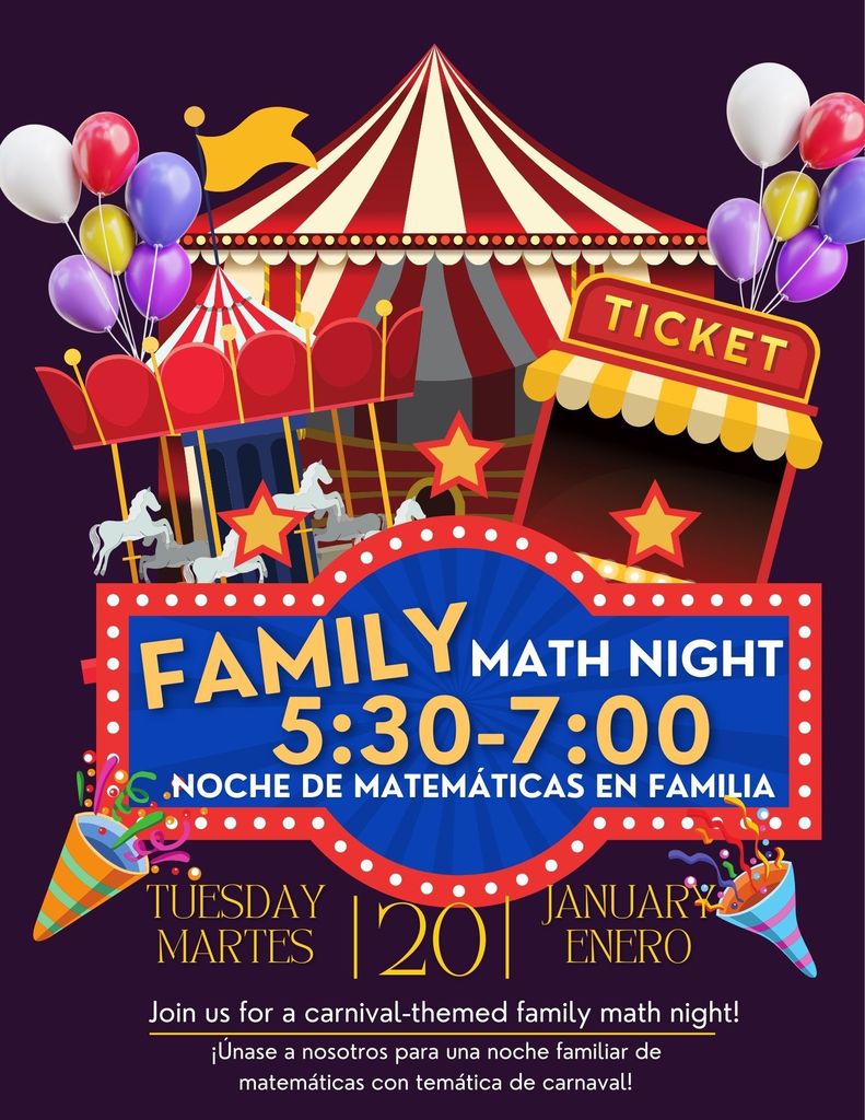 Family Math Night 2025-26