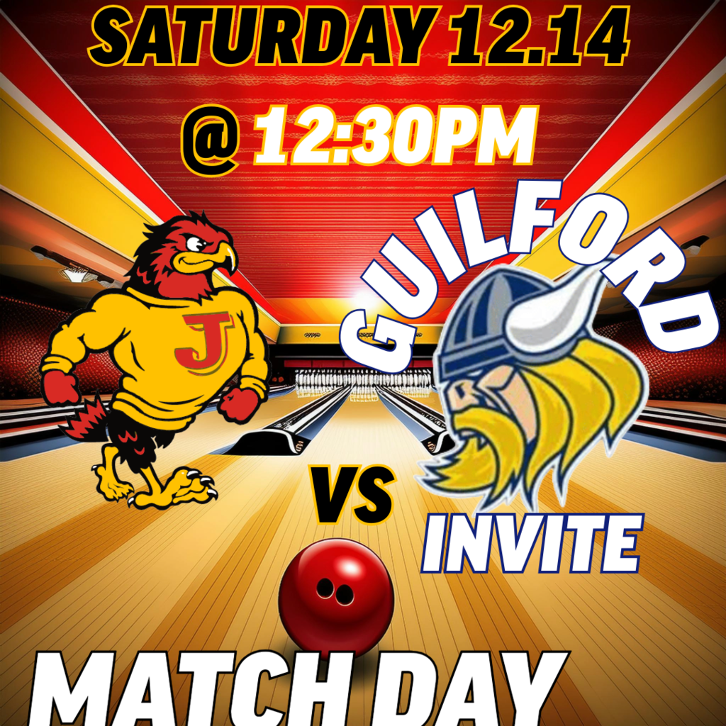 BOYS BOWLING MATCH @1230. LOCATION DON CARTER LANES. GUILFORD VIKINGS INVITE