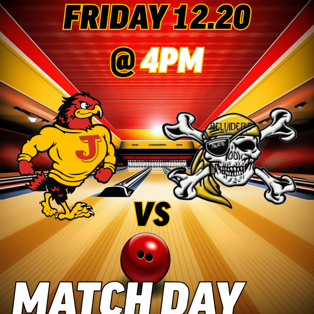 12.20 BOWLING MATCH AT CHERRY BOWL. STARTS AT 4PM VS BELIVIDERE