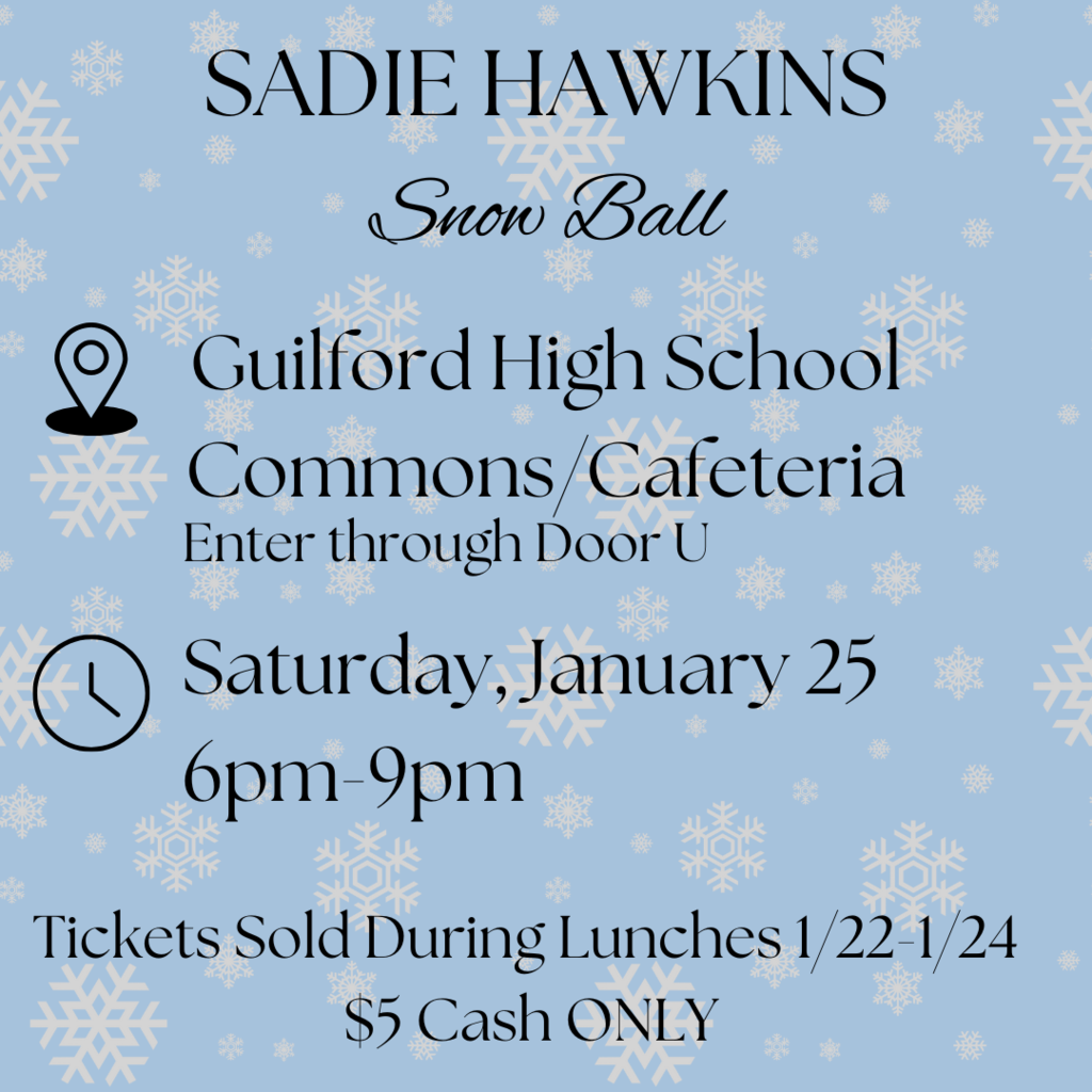 Sadie Hawkins Snow Ball Save the date January 25th 6-9pm