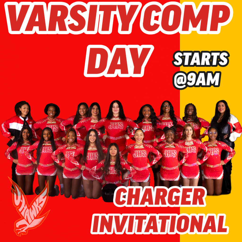 Var cheerleading competition 1/11. Starts at 9am at Dundee crown high school