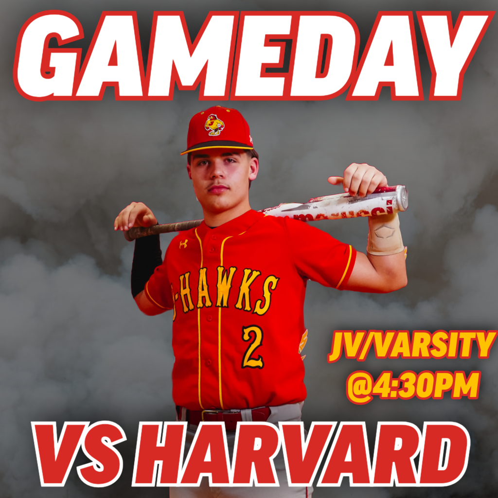 Away game vs harvard. at 430pm