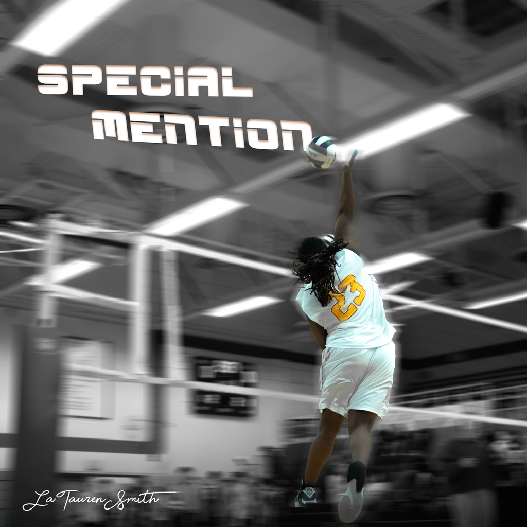 VOLLEYBALL SPECIAL MENTION LaTauren Smith