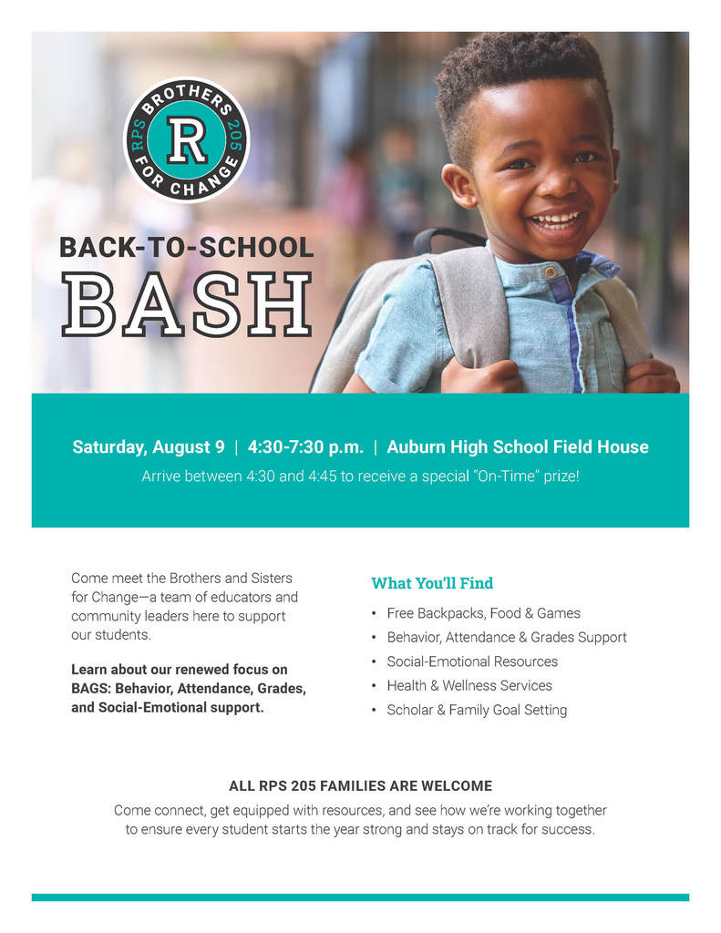 Brothers for Change Back to School Bash