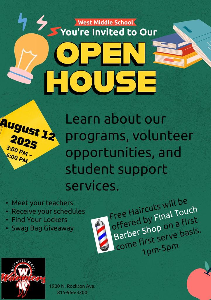 Open house flyer