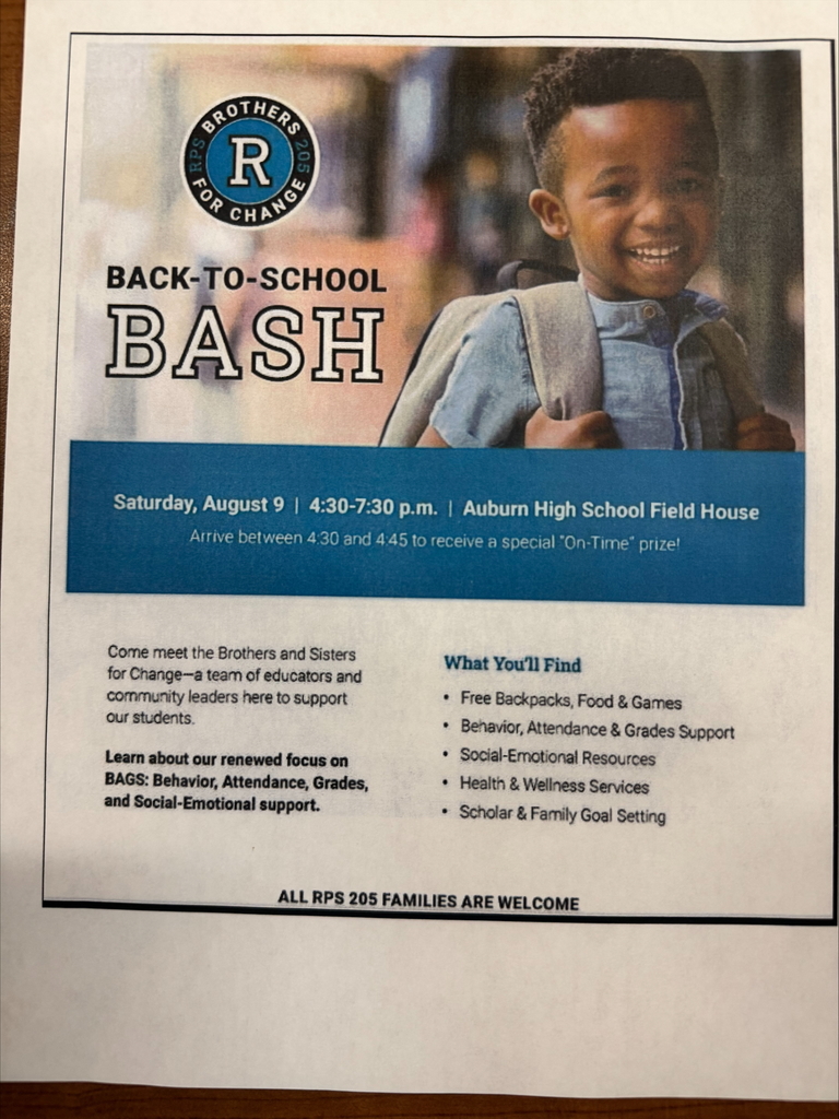 Back to School Bash