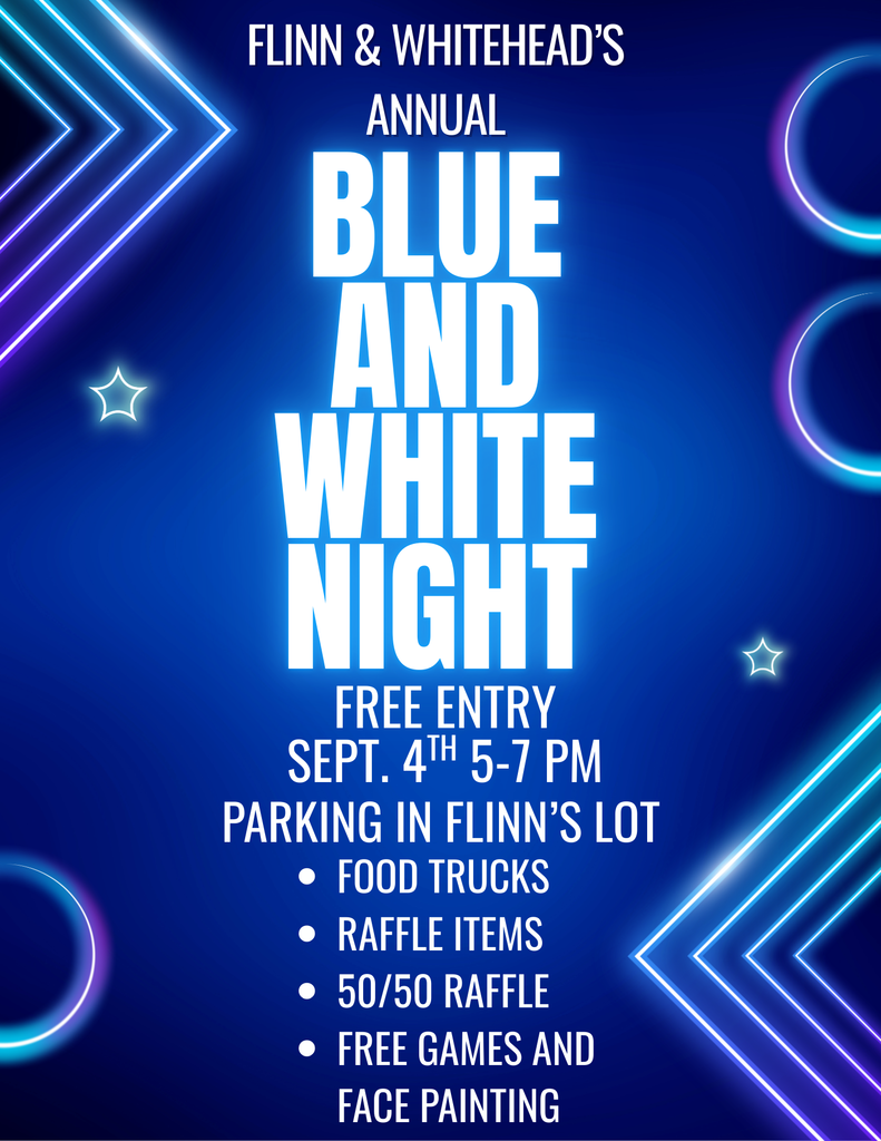 Blue and White Night!
