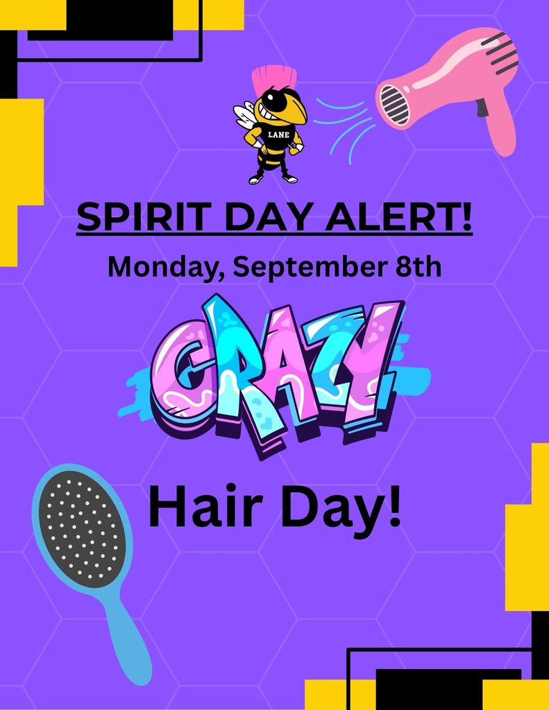 Crazy Hair Day- Monday September 8th