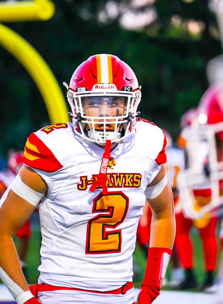 Jefferson’s Almonaci in warmups