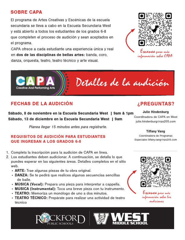 West CAPA Info Session - Spanish 2