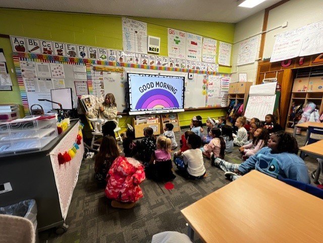 Nicole Bennett reading at West View