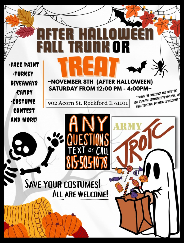 JROTC After Halloween Trunk or Treat