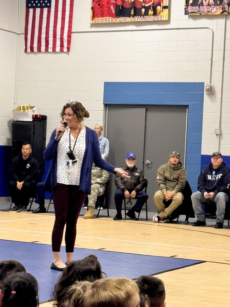 Mrs. Greier, speaking to honor our veterans.