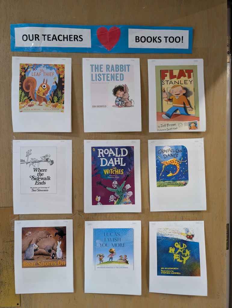 Our Teacher Love Books Too!