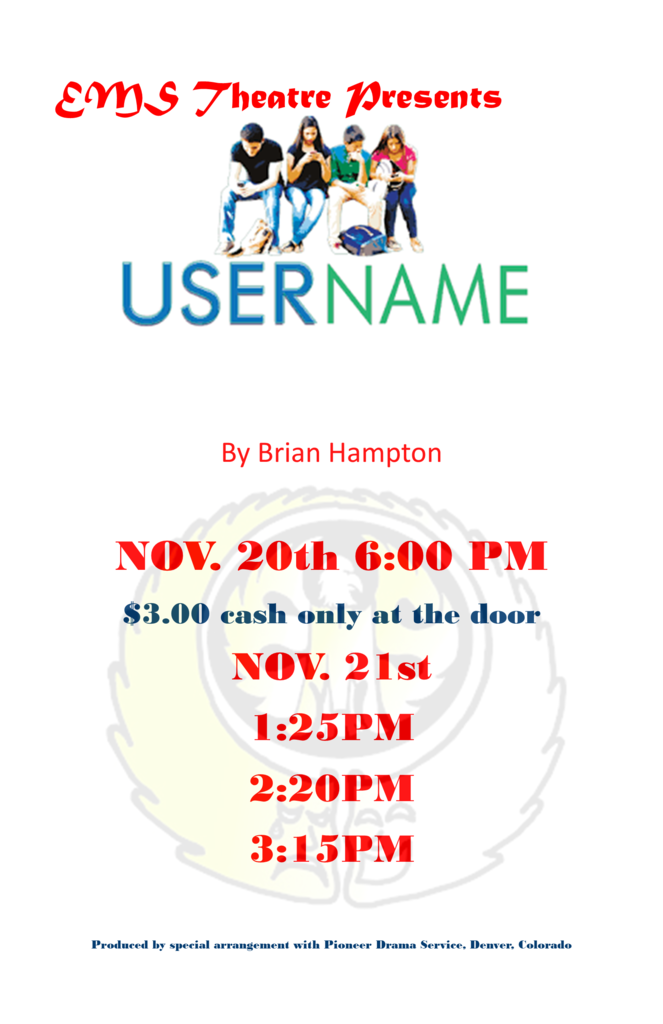 USERNAME Show Flyer