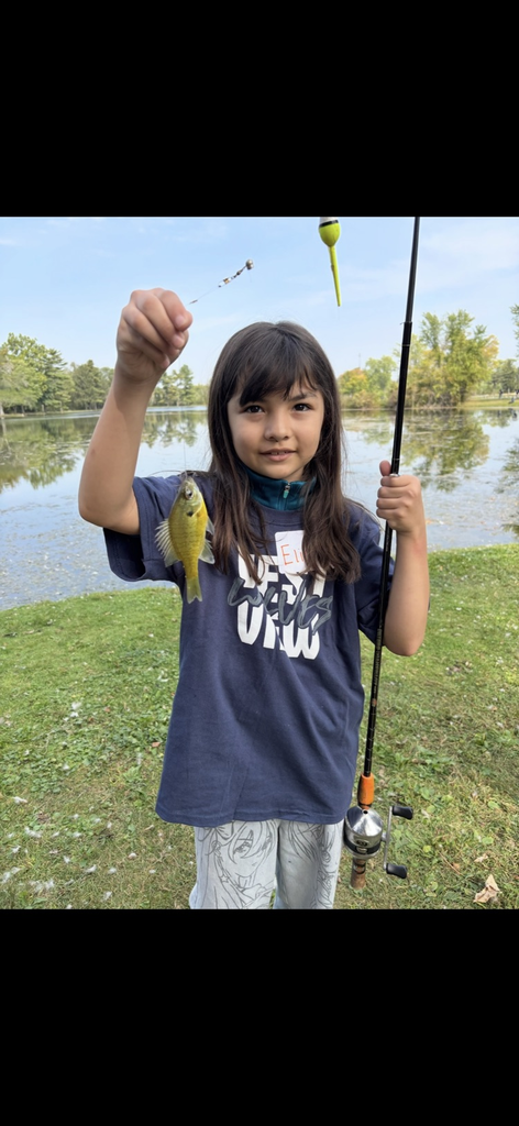 girl fishing