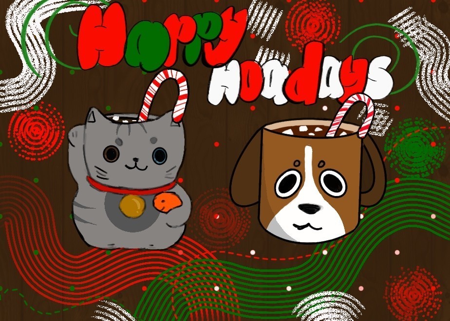 Noah's Ark Holiday Card