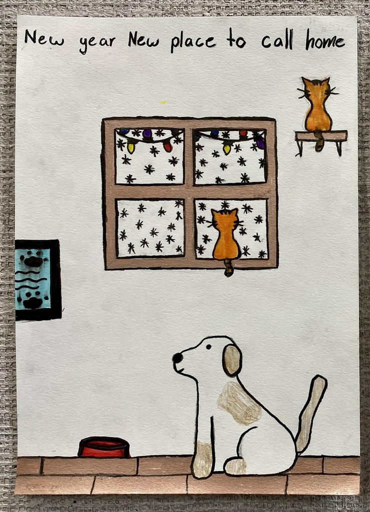 Noah's Ark Holiday Card