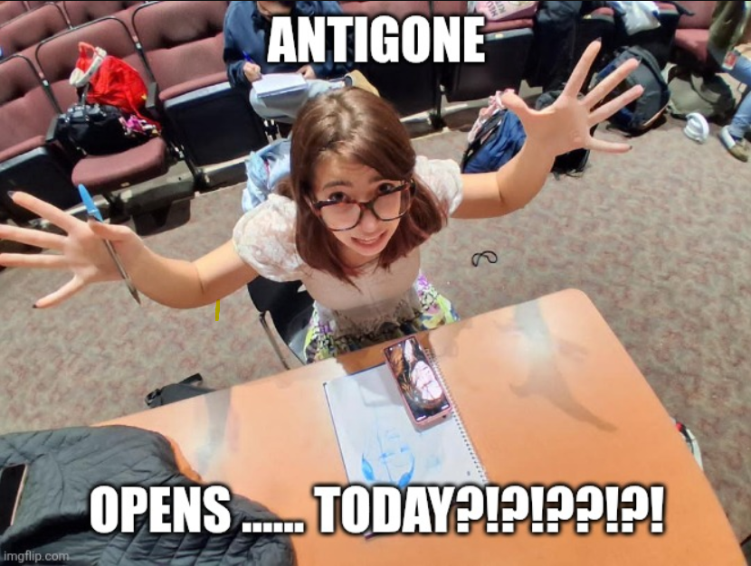 Antigone opens tonight