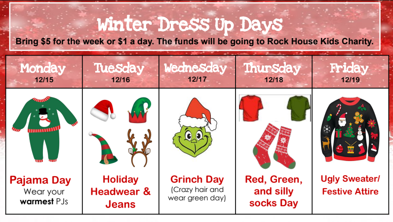 Winter Spirit Week