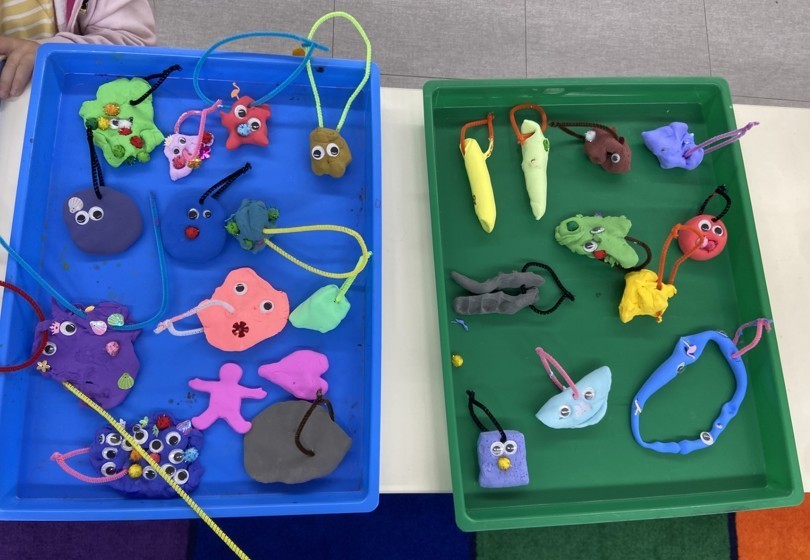 Stephanie's class ornaments