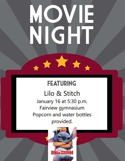 movie night flier