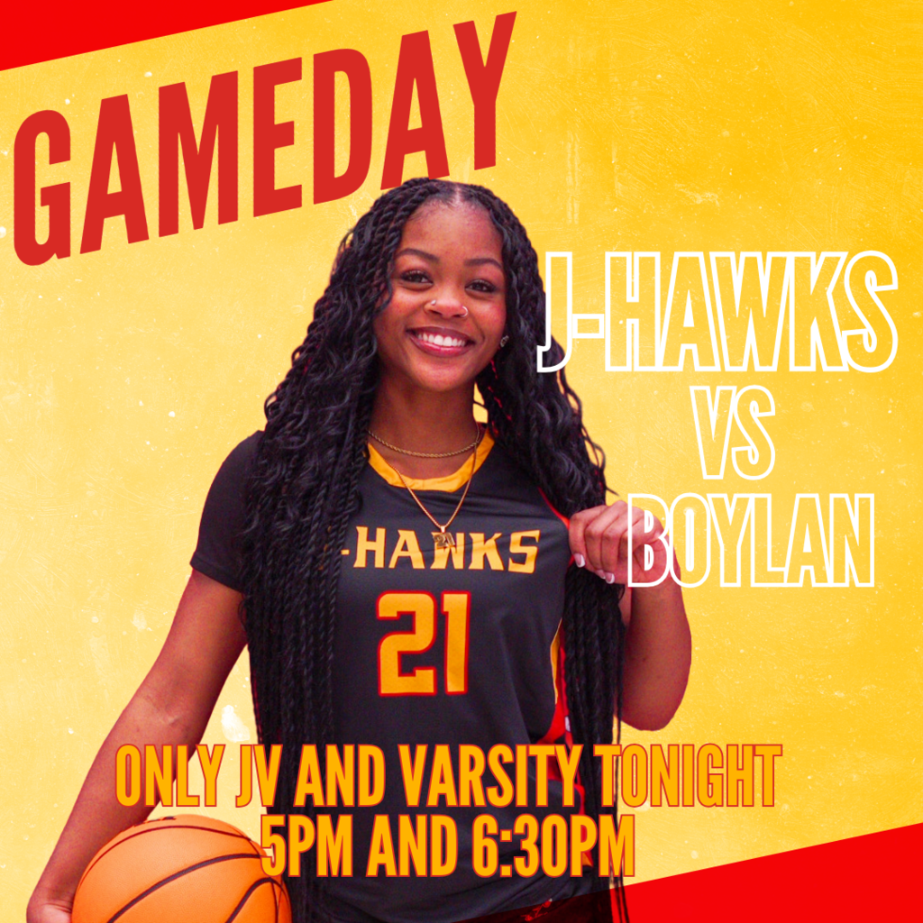🟥🟨 GAME DAY – GIRLS BASKETBALL 🟨🟥 🏀 JV & Varsity in action tonight vs Boylan! 🕔 JV: 5:00 PM 🕡 Varsity: 6:30 PM 🏀 ¡DÍA DE PARTIDO – BALONCESTO FEMENIL! JV y Varsity juegan esta noche vs Boylan 🕔 JV: 5:00 PM 🕡 Varsity: 6:30 PM Let’s pack the gym and support our J-Hawks! ¡Vamos J-Hawks! #FlyWithUs #VuelaConNosotros