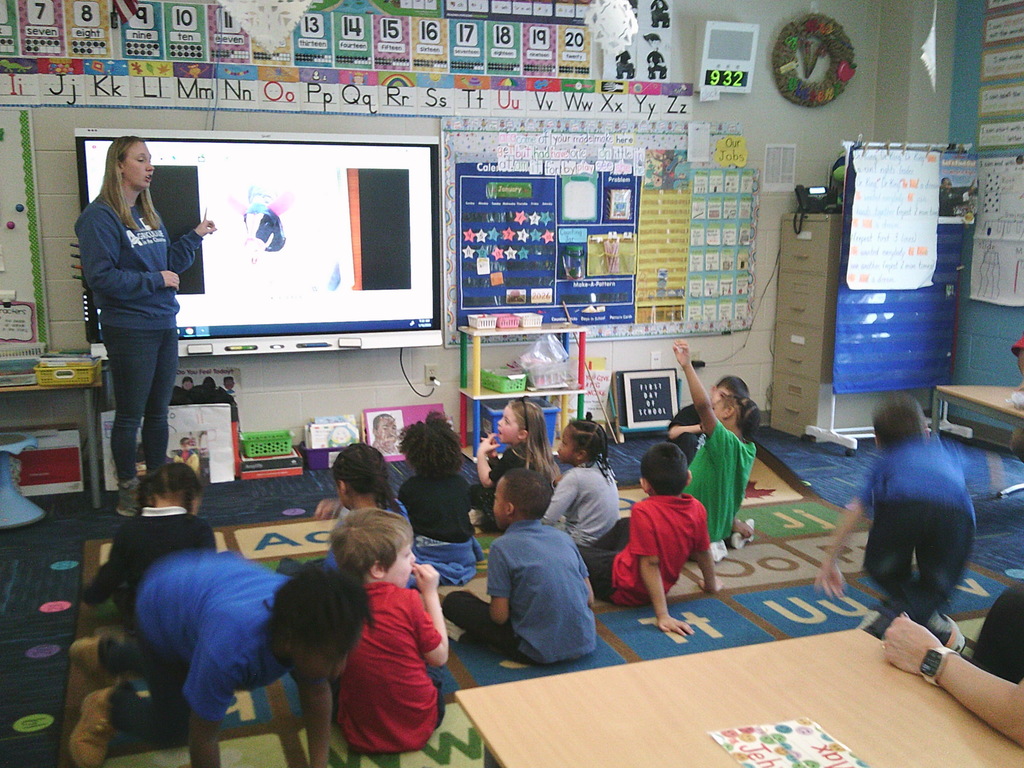 Agriculture in the Classroom for the Kindergartners on Friday..