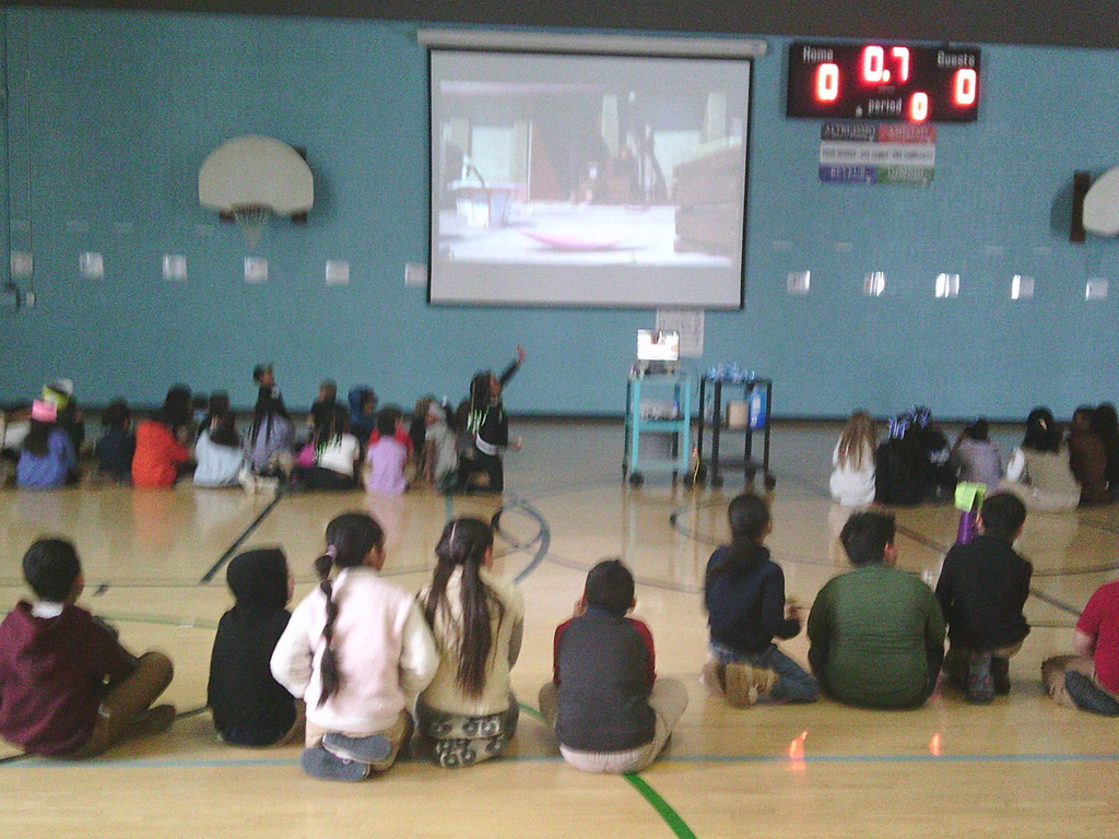 Attendance Incentive Assembly - for students that have missed one or less days in the last month