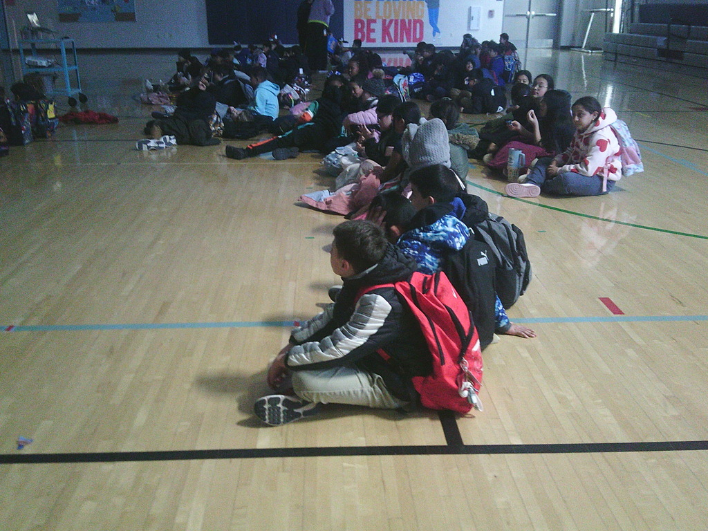 Grades 1st, 3rd, 5th Attendance Incentive Assembly - for students that have missed one or less days in the last month. 