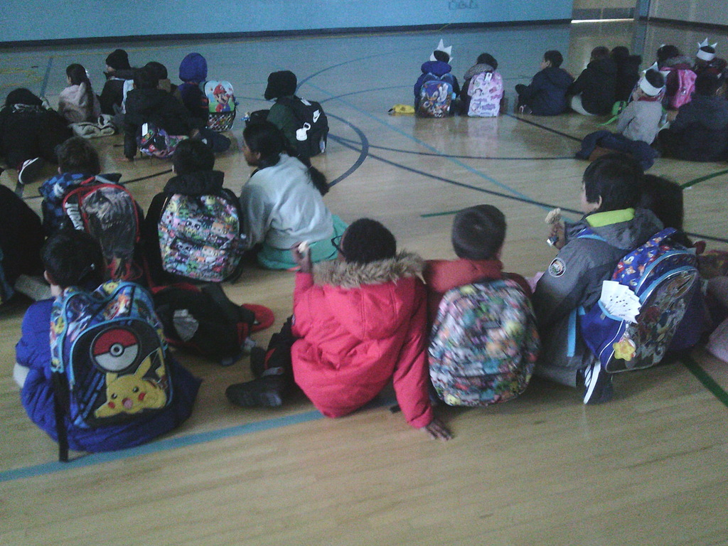 Grades 1st, 3rd, 5th Attendance Incentive Assembly - for students that have missed one or less days in the last month. 