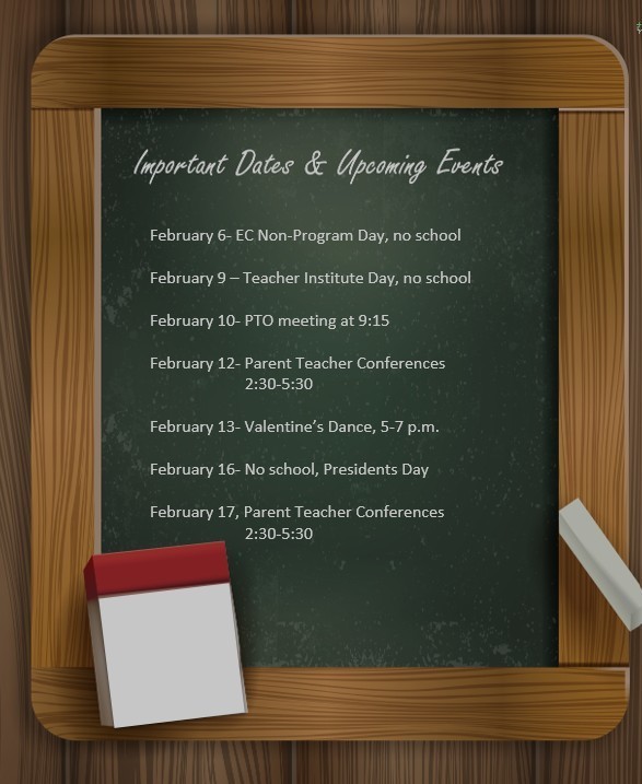 Important dates in February