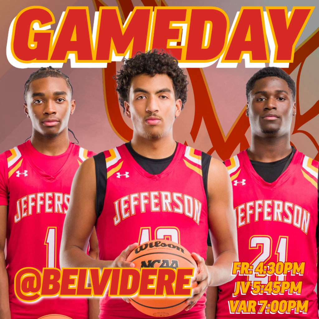 🟥🟨 GAMEDAY | BOYS BASKETBALL 🟨🟥 It’s road game time for the J-Hawks! 🏀🔥  🆚 Belvidere 📍 AWAY  ⏰ FR: 4:30 PM ⏰ JV: 5:45 PM ⏰ Varsity: 7:00 PM  Bring the energy from home and support the J-Hawks on the road! #FlyWithUs #JHawks #GameDay