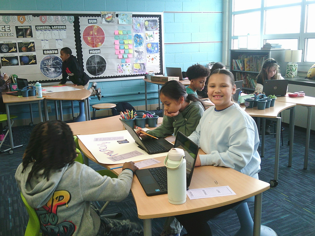 Learning about the Solar System in 3rd grade.